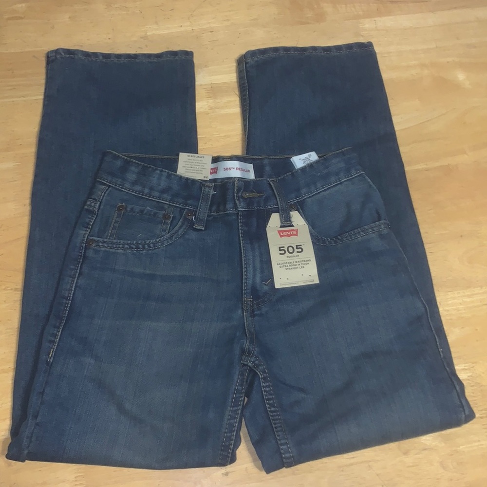 505 boys Levi jeans